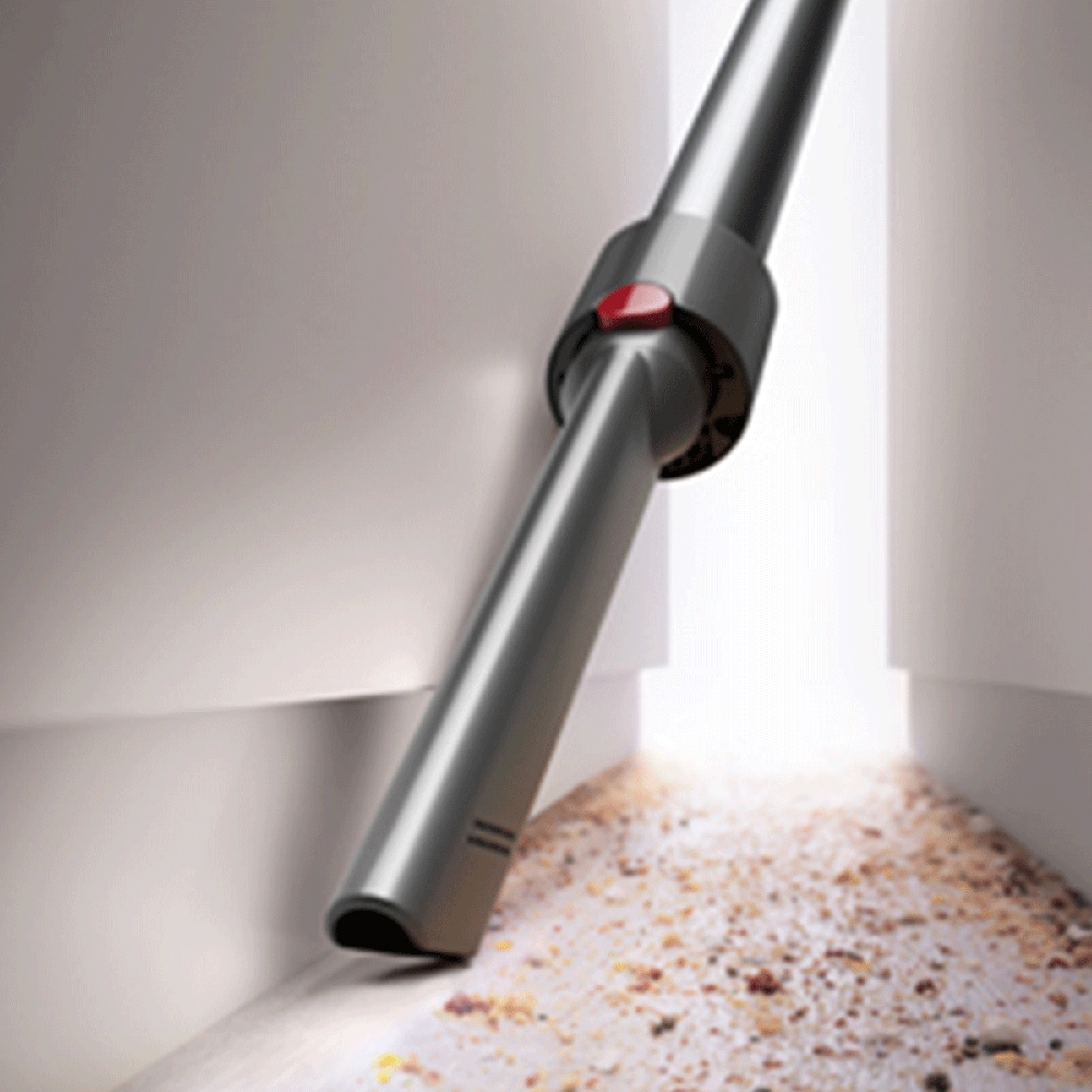 Aspirator vertical DYSON V8 Absolute, 0.54l, autonomie max 40 min, Point&Shoot, galben-argintiu 