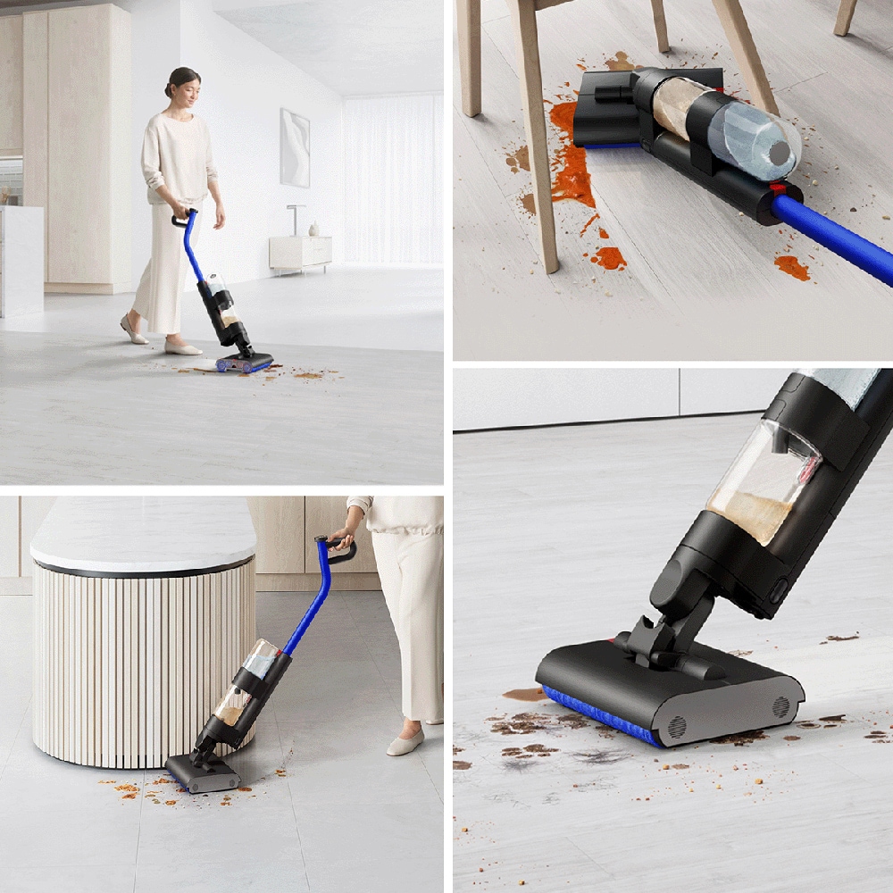 Aspirator cu spalare DYSON WashG1, 0.8l, 14.4V, negru-albastru