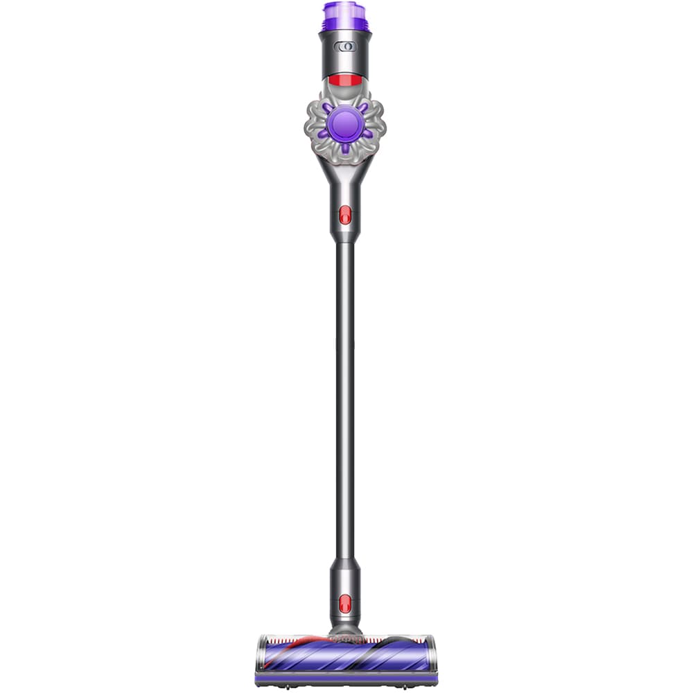 Aspirator vertical DYSON V8 49263601, 0.54l, 21.6V, autonomie max 40 min, PerformCyclone, mov-argintiu