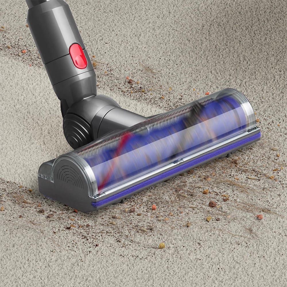 Aspirator vertical DYSON V8 49263601, 0.54l, 21.6V, autonomie max 40 min, PerformCyclone, mov-argintiu