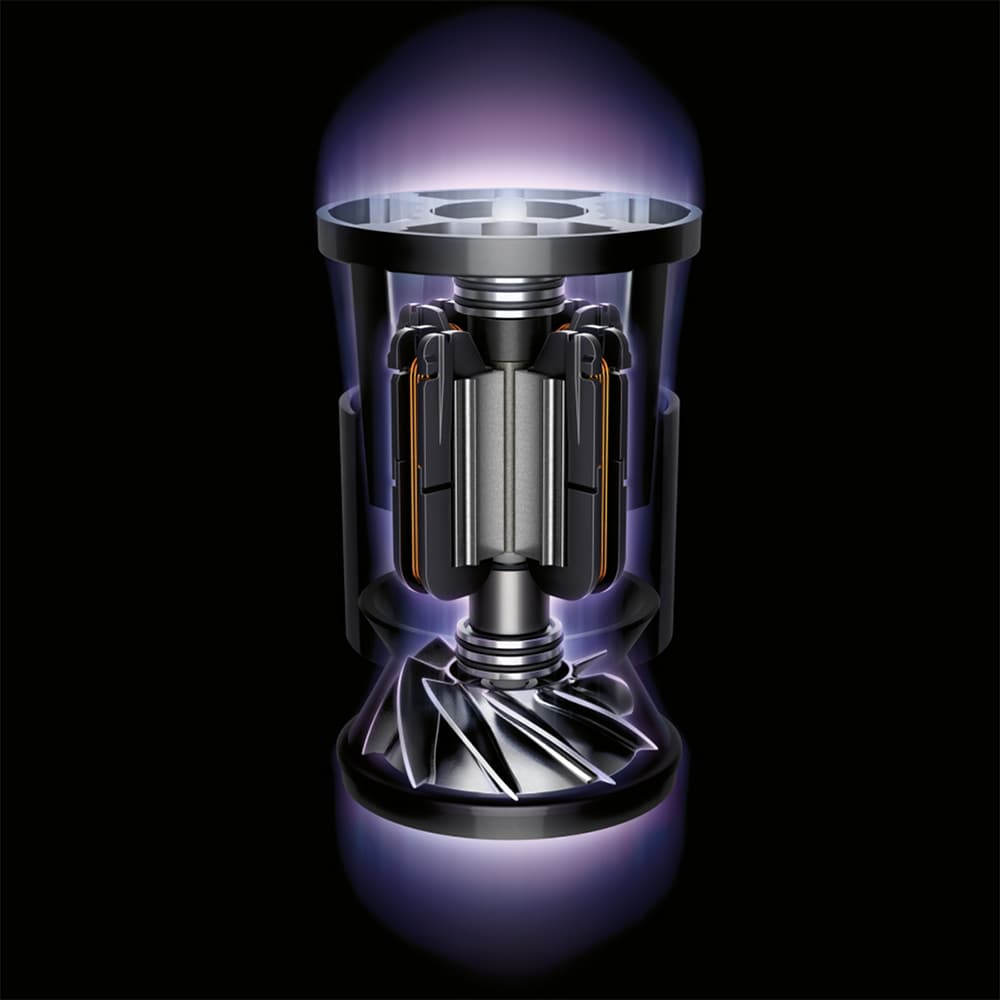 Aspirator vertical DYSON V10 Cyclone Submarine, 0.76l, 25.2V, autonomie max 60 min, Point and Shoot, galben-albastru