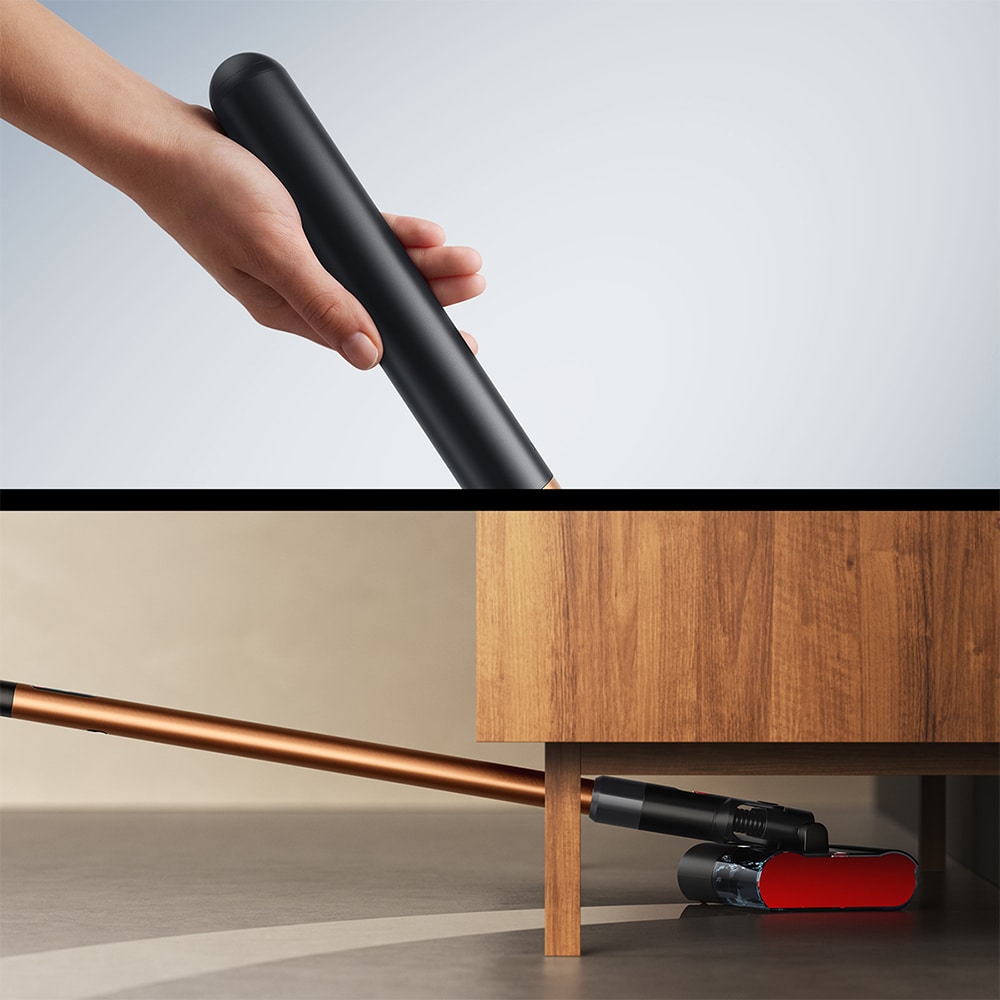 Mop electric DYSON PencilWash 63723901, 0.3l. autonomie max 30 min, auriu-negru