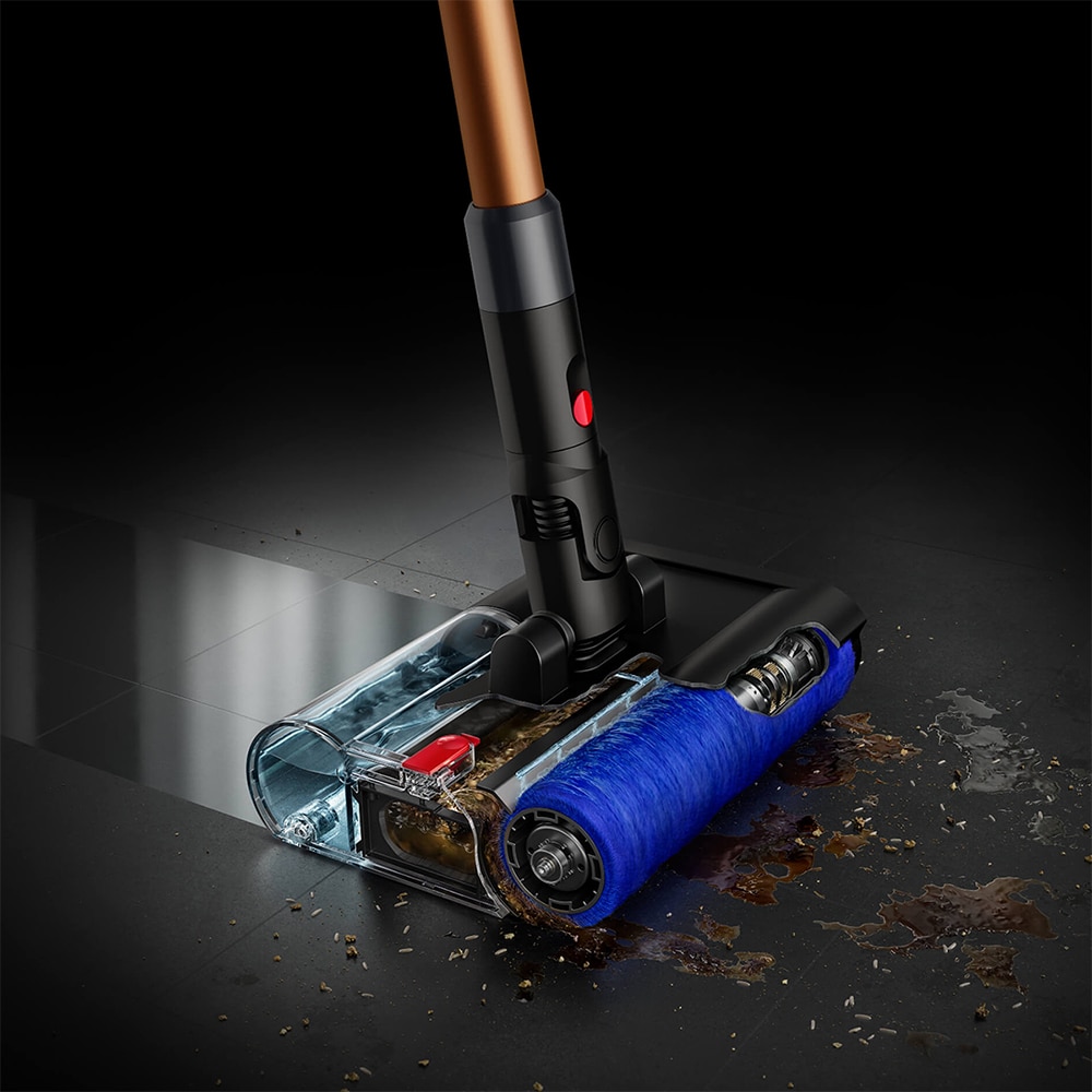 Mop electric DYSON PencilWash 63723901, 0.3l. autonomie max 30 min, auriu-negru
