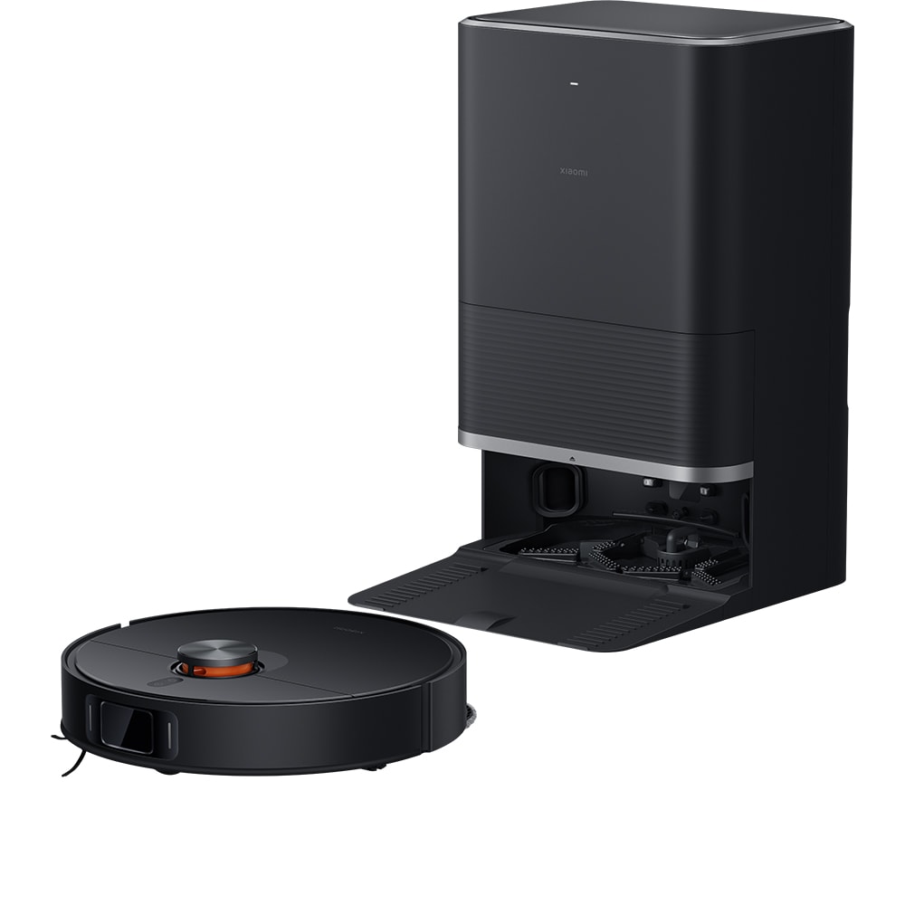 Aspirator robot XIAOMI X20 Max 724529, 0.4l, 19.6V, autonomie max 120 min, Wi-Fi, functie mop, negru