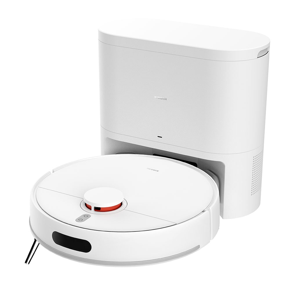 Aspirator robot XIAOMI H40 BHR07XBEU,0.35l, autonomie max 180 min, Navigatie cu laser LDS, functie mop, alb