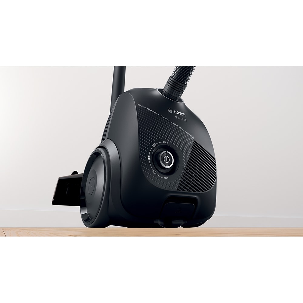 Aspirator cu sac BOSCH Seria 2 BGLS2BA1, 3.5l, 600W, 80dB, negru