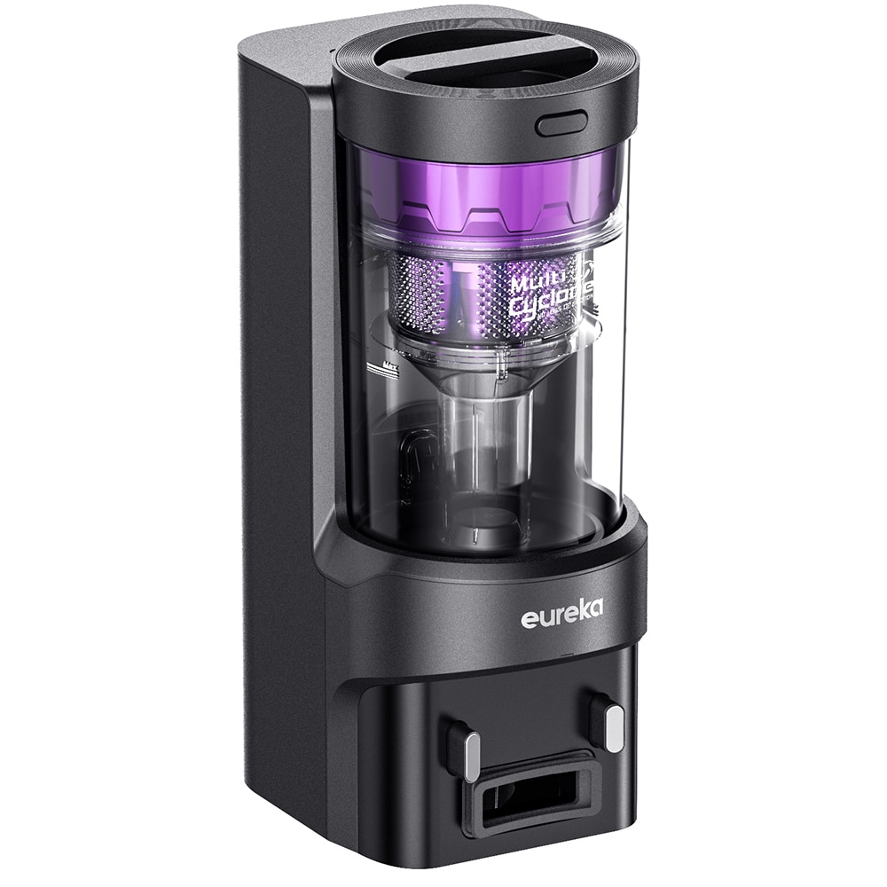 Aspirator robot EUREKA E10S, 2l, autonomie max 180 min, Wi-Fi, negru-mov