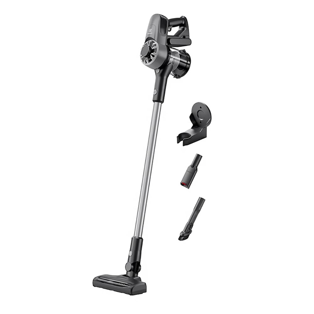 Aspirator vertical ELECTROLUX EP31CB21TG, 0.5l, 21.6V, autonomie max 40 min, gri inchis-argintiu