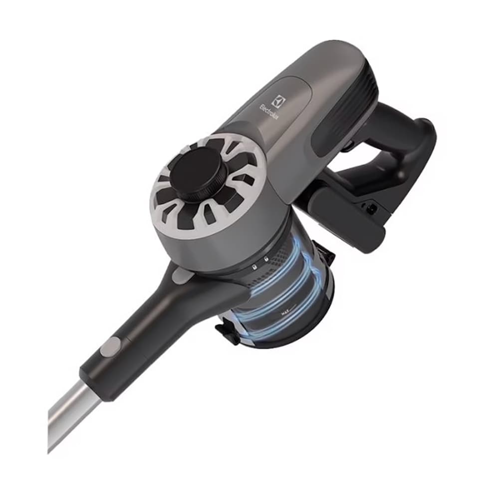 Aspirator vertical ELECTROLUX EP31CB21TG, 0.5l, 21.6V, autonomie max 40 min, gri inchis-argintiu