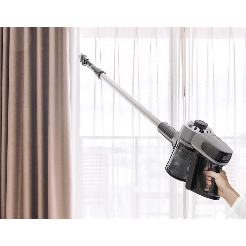 Aspirator vertical ELECTROLUX EP31CB21TG, 0.5l, 21.6V, autonomie max 40 min, gri inchis-argintiu