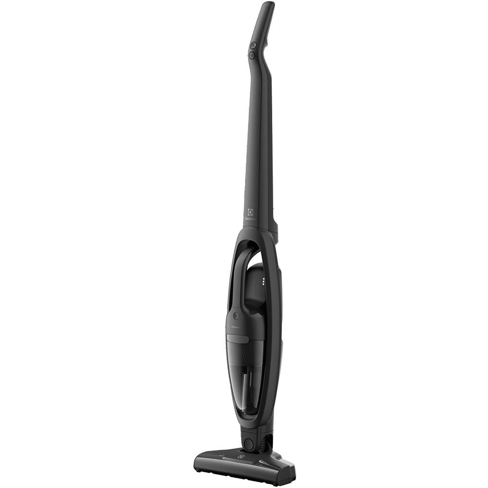 Aspirator vertical ELECTROLUX Seria 300 ES31CB18GG, 0.3l, 18V, autonomie max 45 min, gri inchis-negru