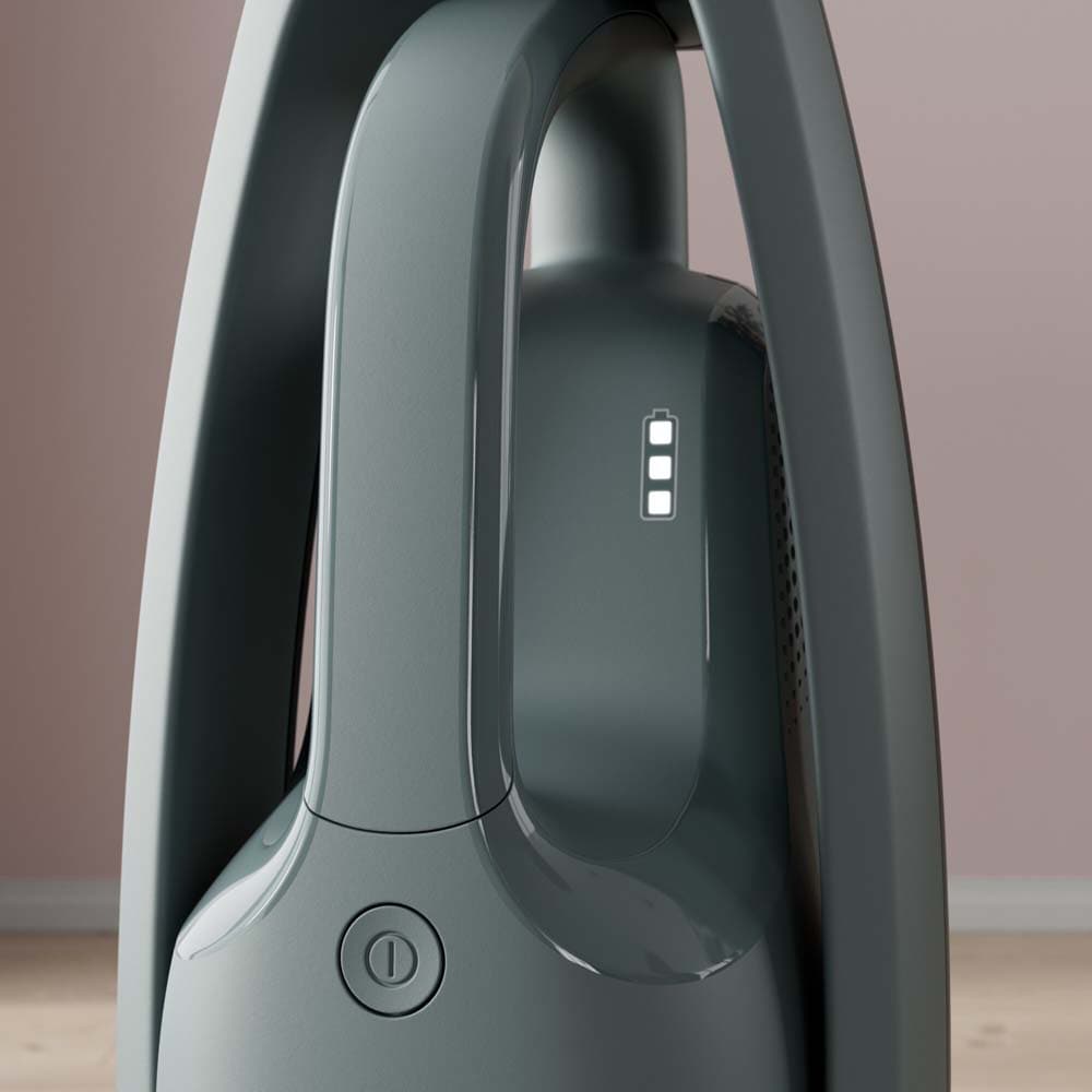 Aspirator vertical ELECTROLUX 500 ES52C212XN, 0.3l, 21.6V, autonomie max 55 min, verde inchis-negru