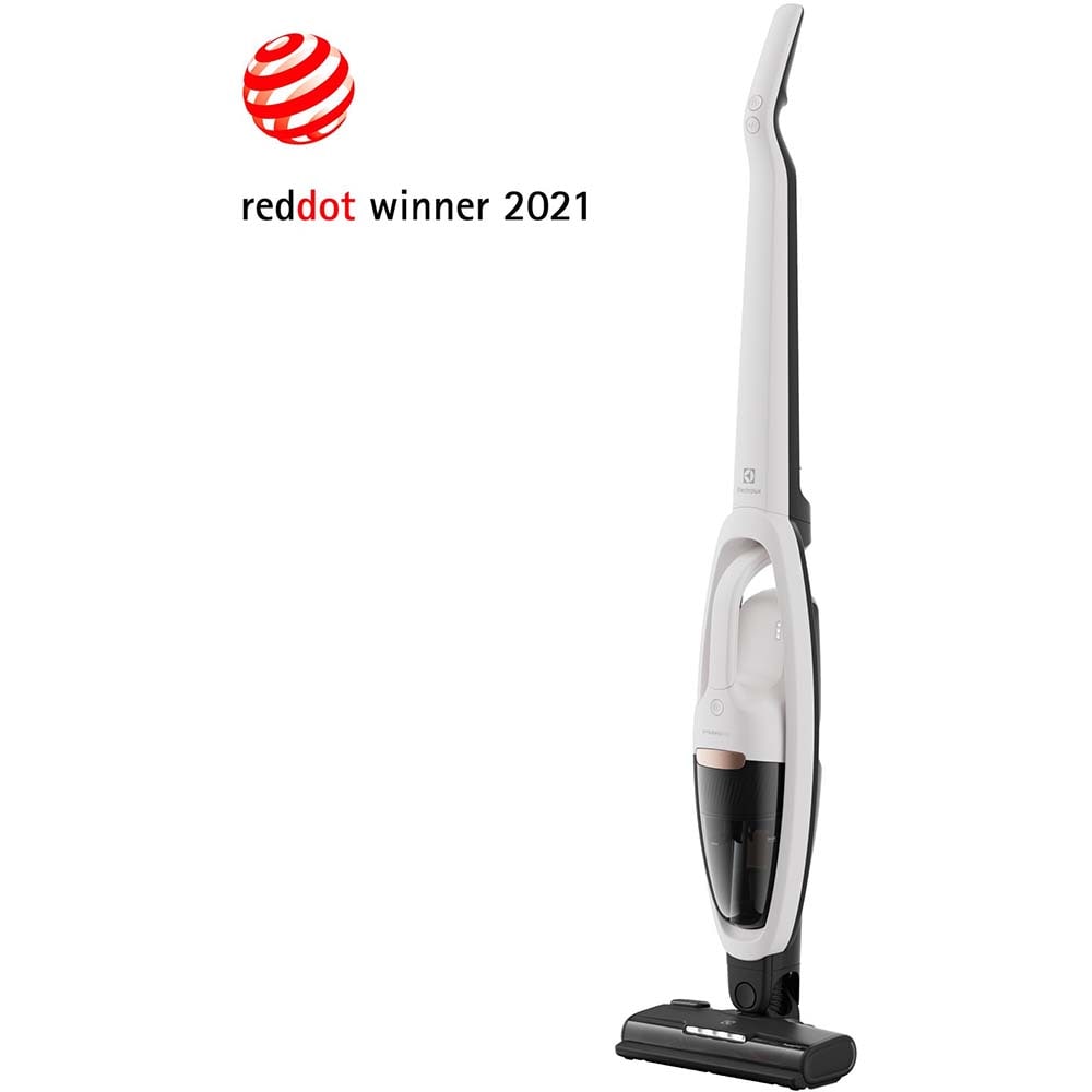 Aspirator vertical ELECTROLUX 500 ES52HB25SH, 0.3l, 25.2V, autonomie max 55 min, alb-negru