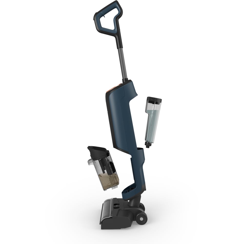 Aspirator vertical 3in1 ELECTROLUX Seria 800 W&D EW81U3DB, 21.6V, 0.65l, autonomie max 35 min, albastru inchis-negru
