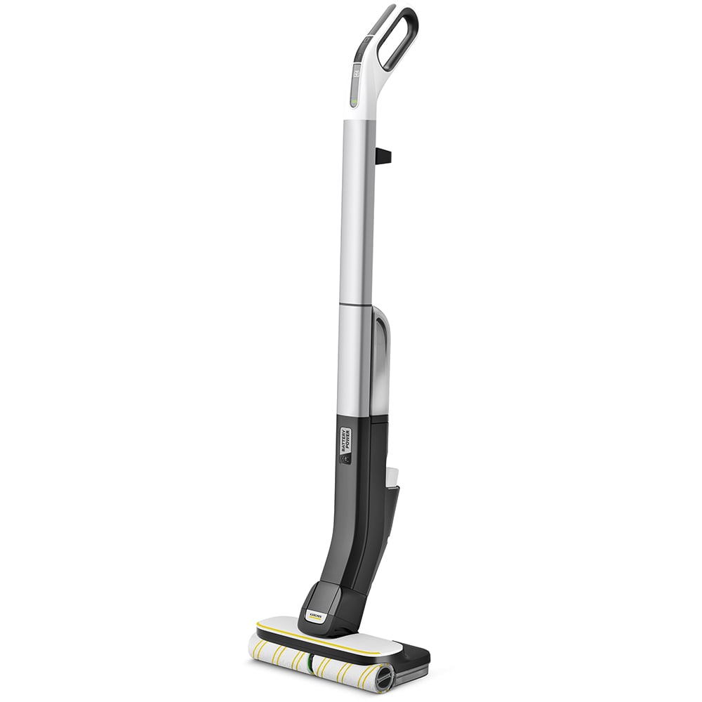 Mop electric KARCHER  FC 4-4 FC44BAT, 0.2l, 4.2V, autonomie max 30 min, alb-argintiu
