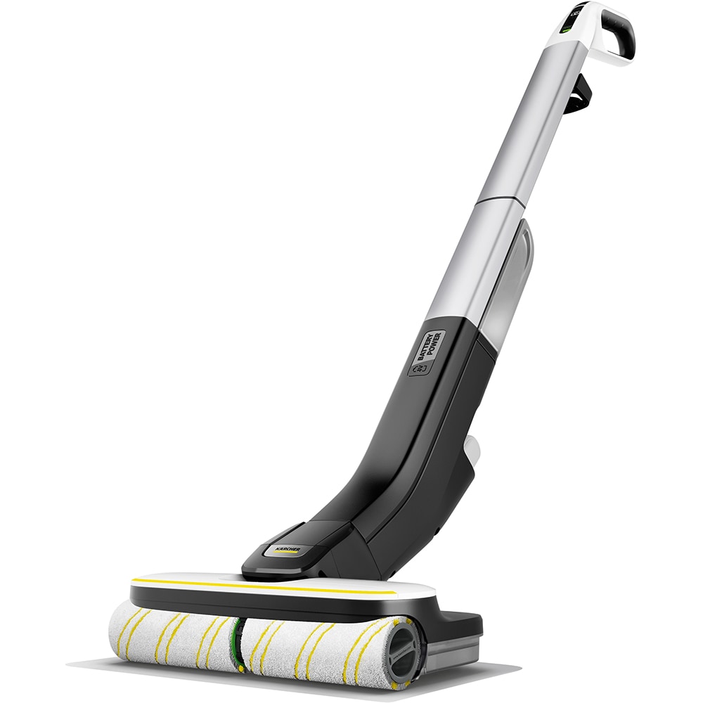 Mop electric KARCHER  FC 4-4 FC44BAT, 0.2l, 4.2V, autonomie max 30 min, alb-argintiu