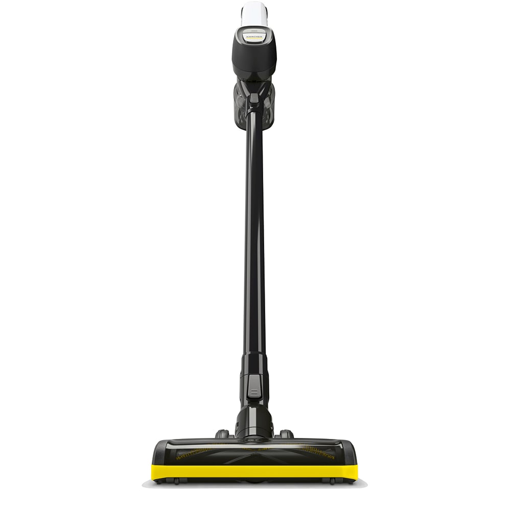 Aspirator vertical KARCHER VC 4 Cordless Myhome Car, 0.65l, 21.6V, autonomie max 30 min, alb-negru