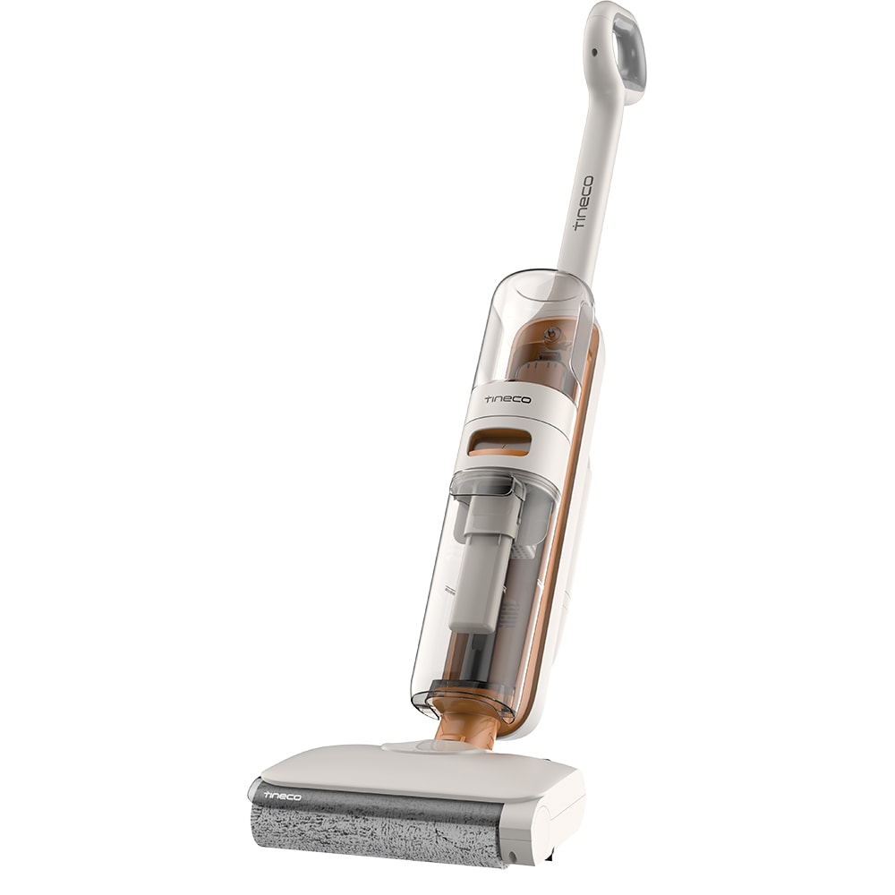 Aspirator vertical cu spalare TINECO iFloor Y2 Plus FW1D1700DE, 1l, 25.2V, autonomie max 30 min, alb-portocaliu