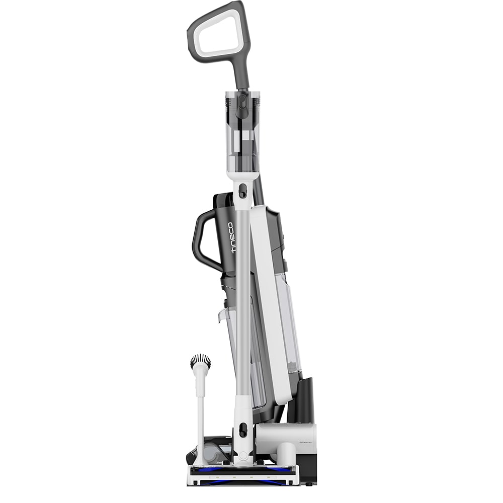Aspirator vertical cu spalare TINECO Floor One Switch S6 Pet FW301400FR, 0.5l, 21.6V, autonomie max 40 min, alb-negru