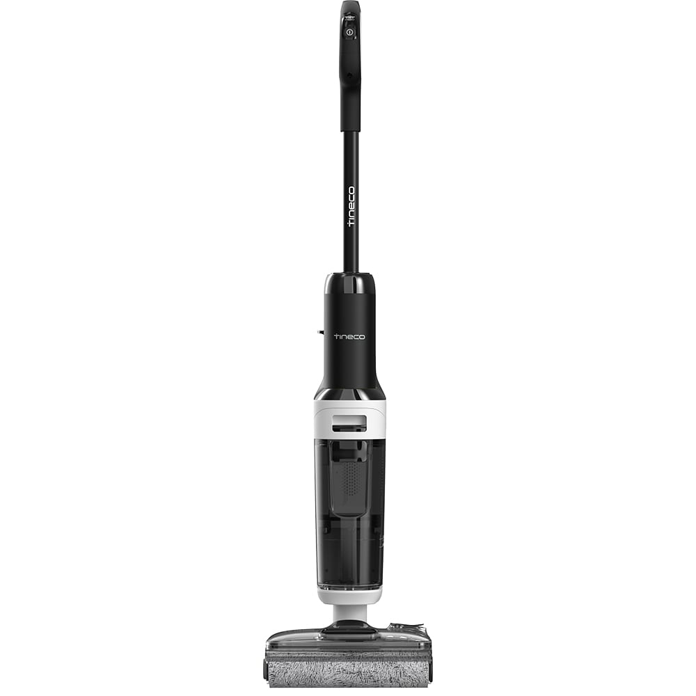 Aspirator vertical cu spalare TINECO Switch S6 Strech Plus FW311000DE, 0.8l, 21.6V, autonomie max 40 min, alb-negru