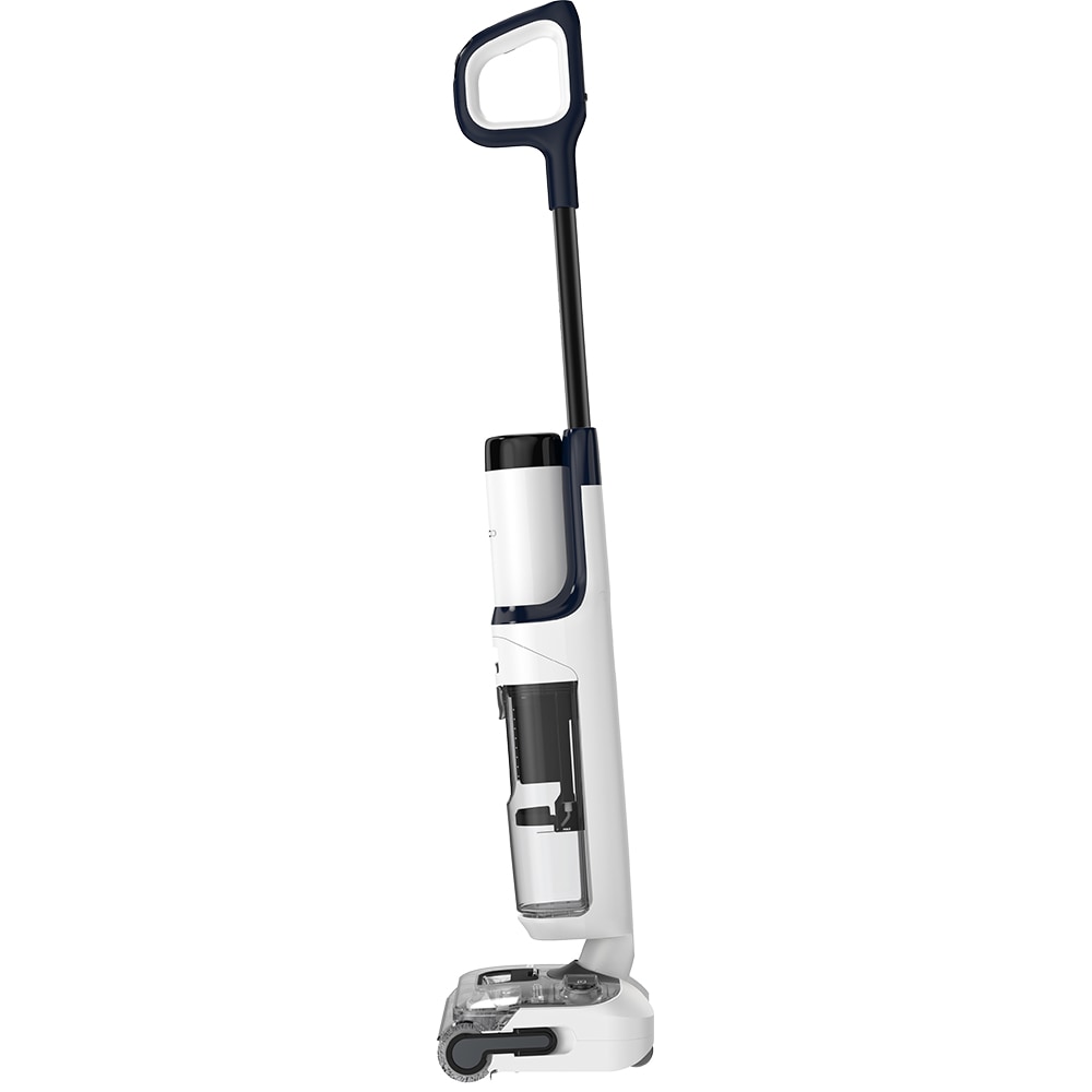 Aspirator vertical cu spalare TINECO S5 Stretch Extreme FW412500DE, 0.8l, 21.6V, autonomie max 40 min, alb-negru