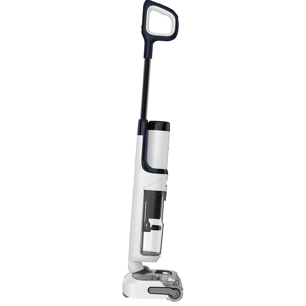 Aspirator vertical cu spalare TINECO S5 Stretch Extreme FW412500DE, 0.8l, 21.6V, autonomie max 40 min, alb-negru
