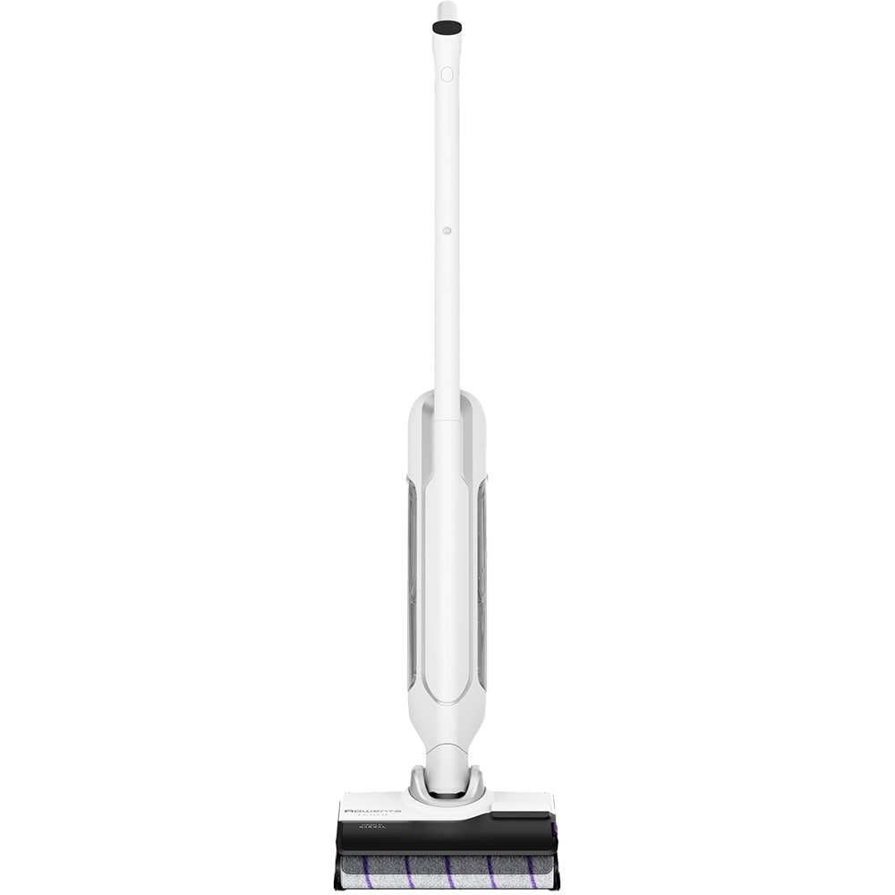 Aspirator vertical cu spalare ROWENTA All In One X-Clean 10 GZ7035WO, 0.79l, 27V, autonomie max 60 min, functie uscare, alb-negru
