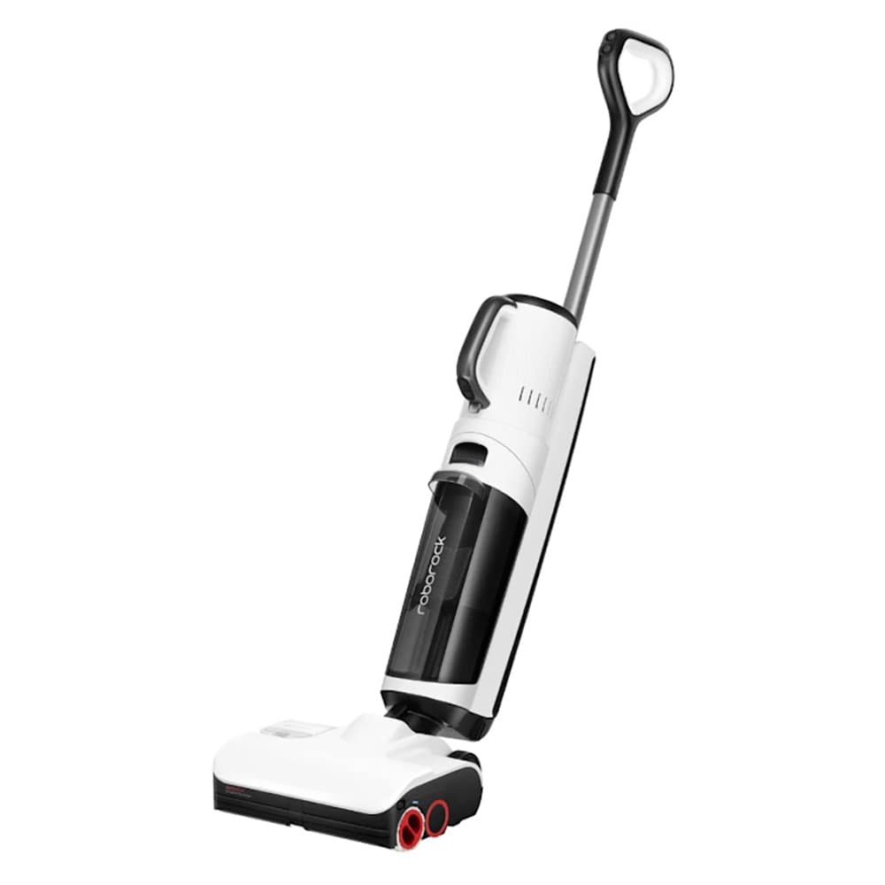 Aspirator vertical ROBOROCK Dyad Pro Combo H1C1A0101, 0.45l, 21.6V, pana la 60 min, alb-negru