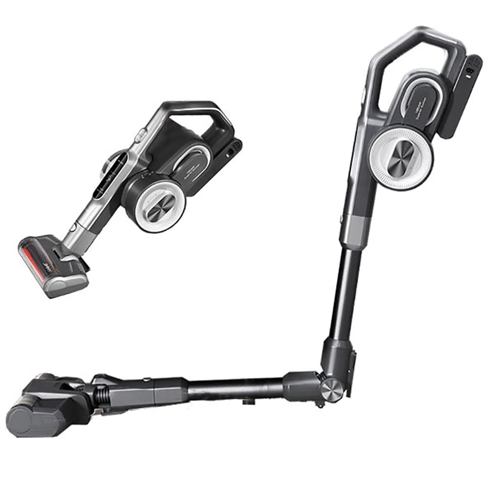 Aspirator vertical JIMMY H8 Flex, 0.5l, autonomie max 65 min, iluminare LED, negru-argintiu 