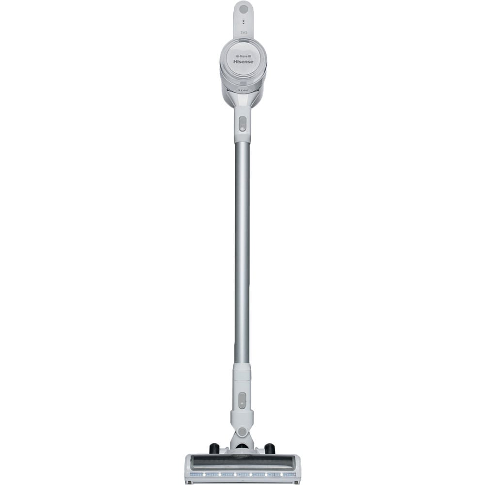 Aspirator vertical HISENSE Hi-Move III HVC6133W, 0.5l, 21.6V, autonomie max 45 min, alb-argintiu