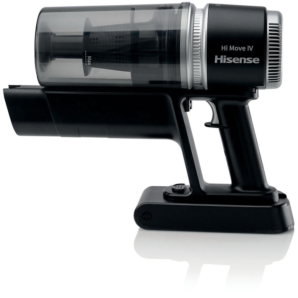 Aspirator vertical HISENSE Hi-Move IV HVC6264BK, 0.5l, 25.2V, autonomie max 45 min, negru-argintiu