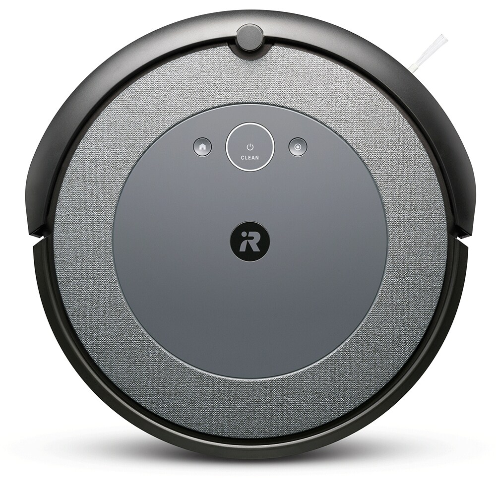 Aspirator robot IROBOT Roomba i3+, 0.4l, 14.4V, autonomie max 75 min, Genius Home Intelligence, negru-argintiu