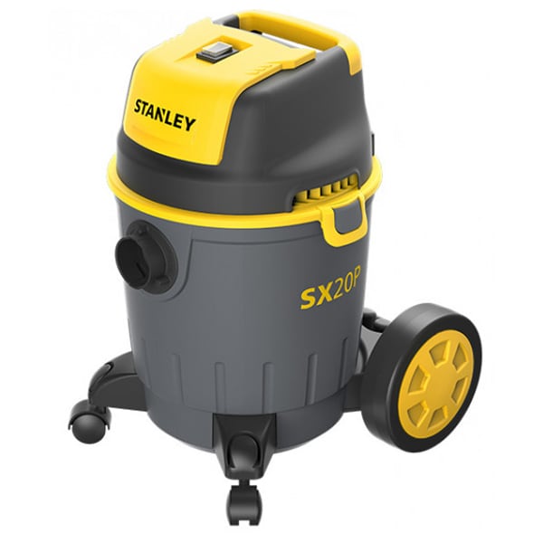 Aspirator umed/uscat STANLEY SXVC20PE, 20l, 1200W, 73.6dB, negru-galben
