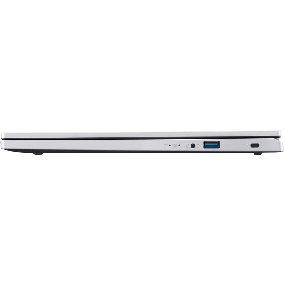 Laptop ACER Aspire 3 A315-24P-R9WY, AMD Ryzen 5 7520U pana la 4.3GHz, 15.6" Full HD, 16GB, SSD 512GB, AMD Radeon 610M Graphics, Free Dos, argintiu