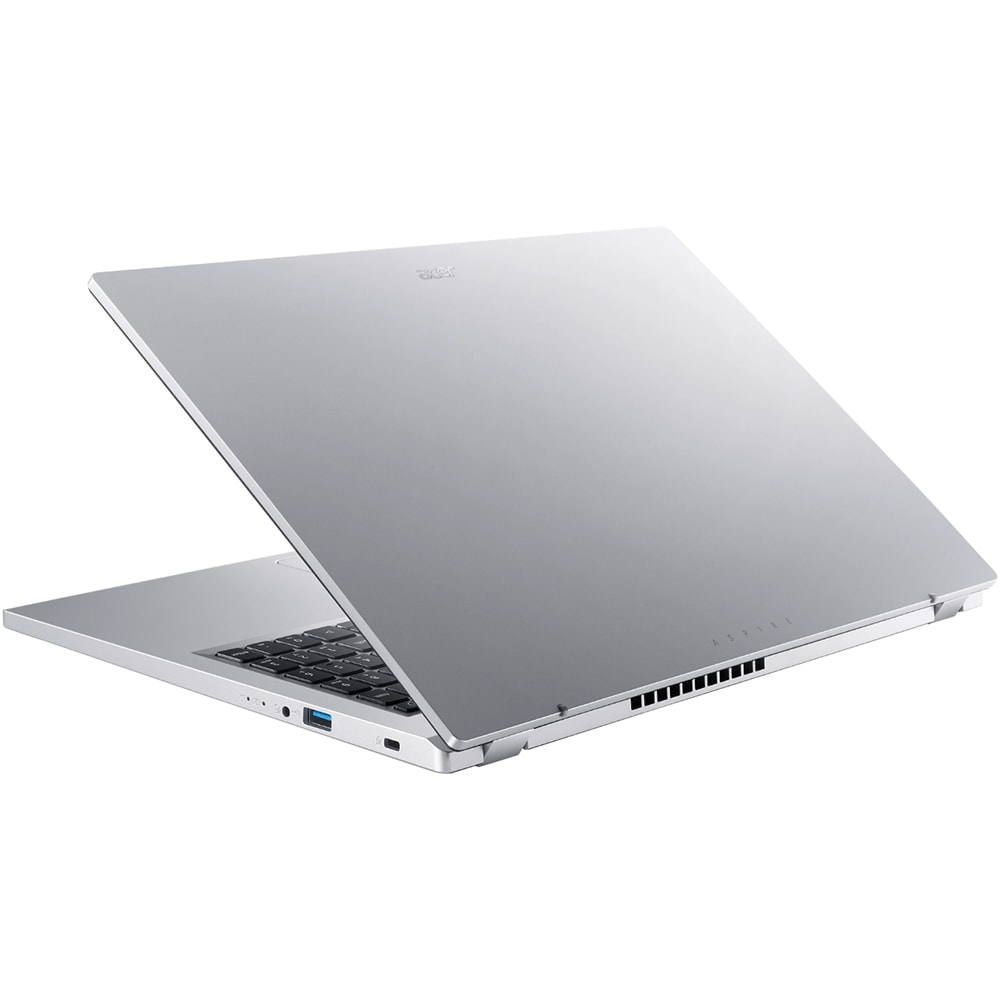 Laptop ACER Aspire 3 A315-24P-R9WY, AMD Ryzen 5 7520U pana la 4.3GHz, 15.6" Full HD, 16GB, SSD 512GB, AMD Radeon 610M Graphics, Free Dos, argintiu