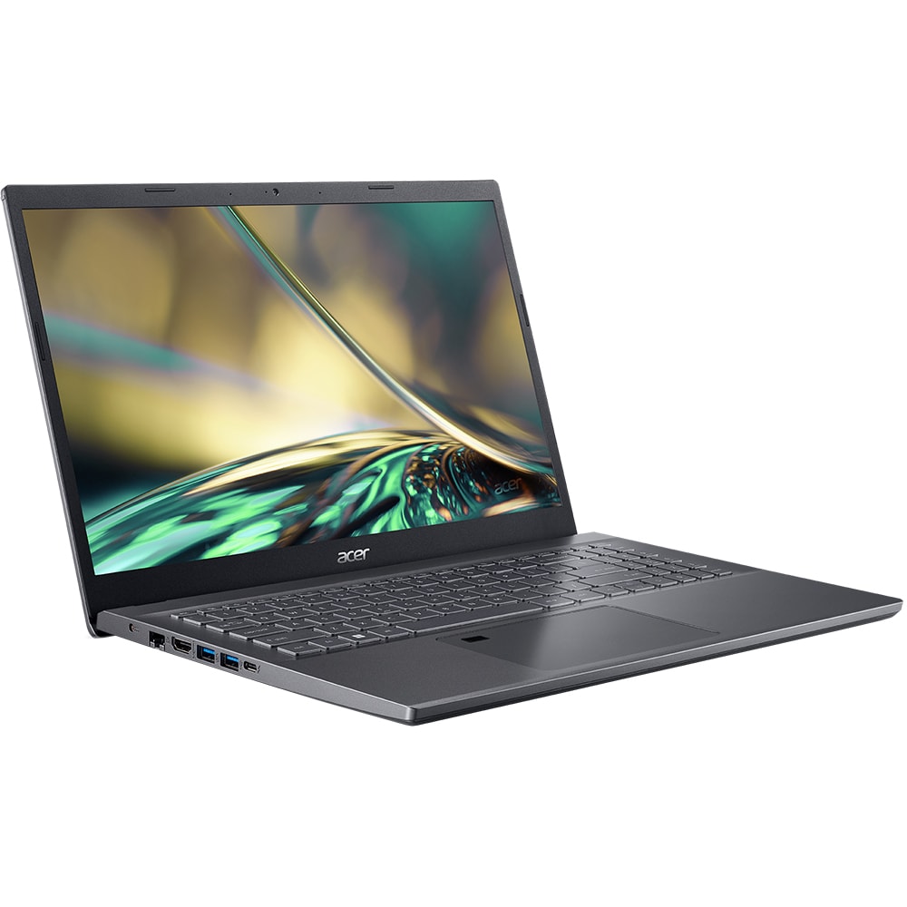 Laptop ACER Aspire 5 A515-47-R1KF, AMD Ryzen 7 5825U pana la 4.5GHz, 15.6" Full HD, 16GB, SSD 1TB, AMD Radeon Graphics, Free DOS, gri inchis