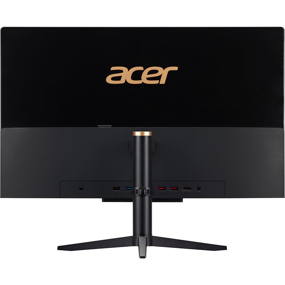Sistem PC All in One ACER Aspire C22-1600, Intel Pentium N6005 pana la 3.3GHz, 21.5" Full HD, 8GB, SSD 256GB, Intel UHD Graphics, Free DOS, negru