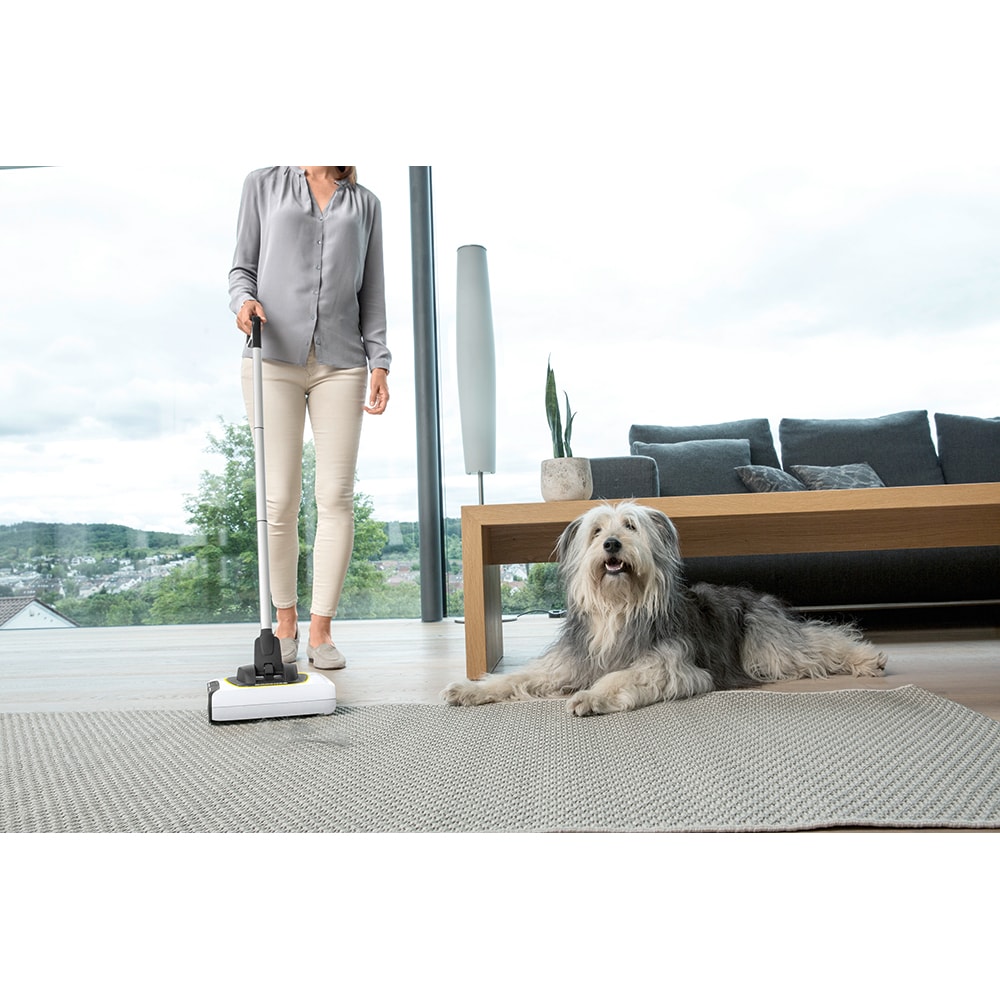 Matura electrica KARCHER KB 5, 0.4l, 12V, autonomie max 30 min, galben-negru