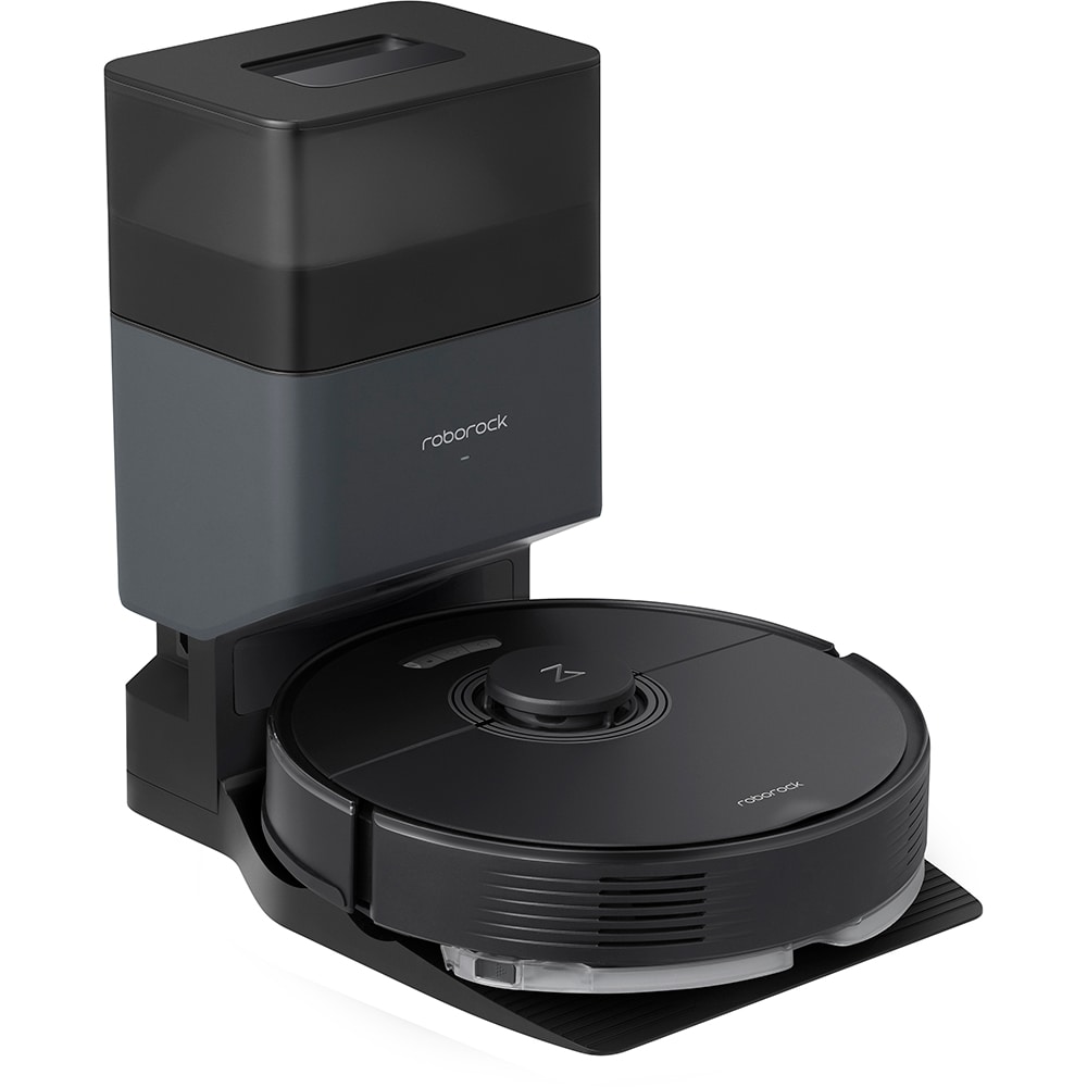 Aspirator robot ROBOROCK Q7 Max Plus, 0.46l, 14.4V, autonomie max 180 min, Wi-Fi, Navigare Lidar, functie mop, negru