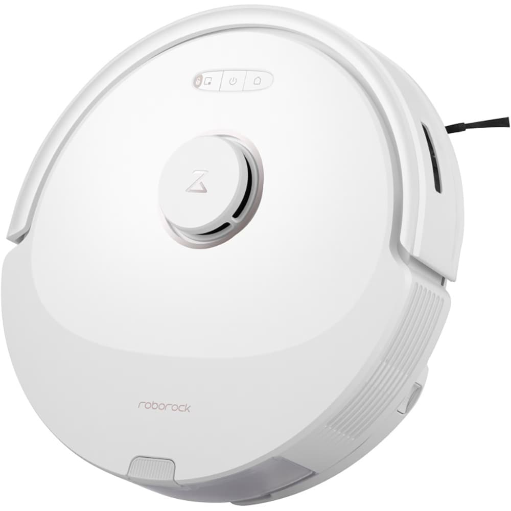 Aspirator robot ROBOROCK Q8 Max+ Q8MP0200, 0.47l, 14.4V, autonomie max 240 min, Navigare Lidar, functie mop, alb-negru