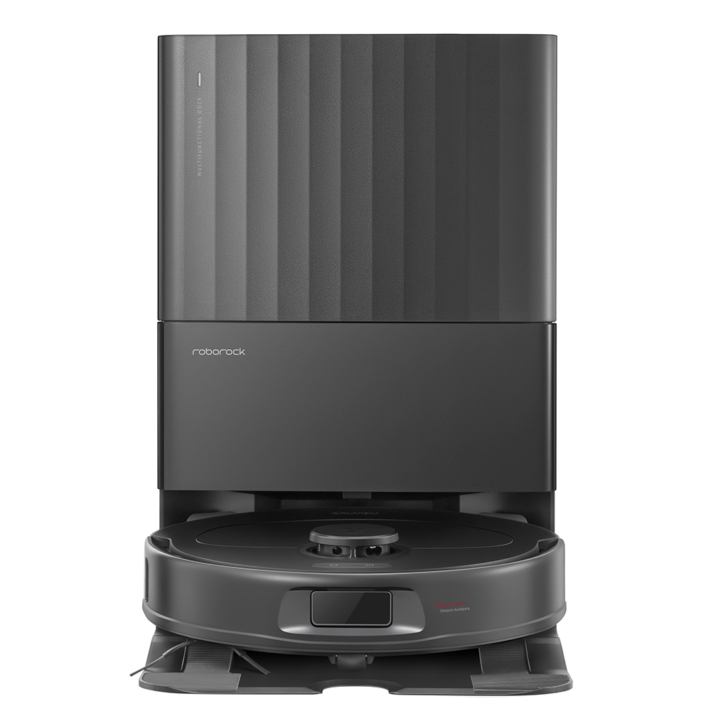 Aspirator robot ROBOROCK Q-Revo S QRS5200, 0.33l, 14.4V, autonomie max 180 min, Navigare Lidar, functie mop, negru