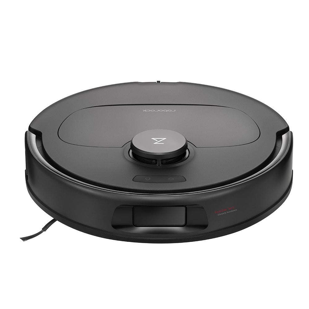 Aspirator robot ROBOROCK Q-Revo S QRS5200, 0.33l, 14.4V, autonomie max 180 min, Navigare Lidar, functie mop, negru