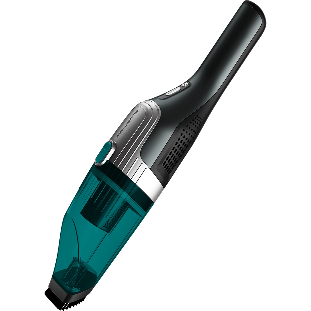 Aspirator vertical ROWENTA X-trem Compact 2in1 RH1239WO, 0.4l, 16.8V, autonomie 40 min, Tehnologie Flex, verde-negru