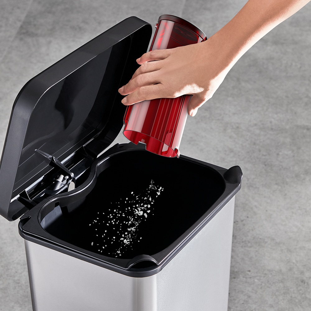 Aspirator vertical ROWENTA X-Force Flex 9.60 RH2079WO, 0.4l, 18V, autonomie max 45 min, rosu-negru