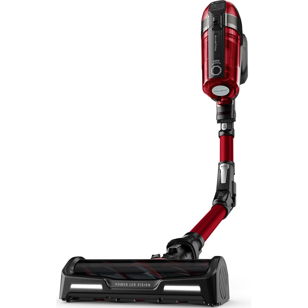 Aspirator vertical ROWENTA X-Force Flex 12.60 RH98A9WO, 0.9l, 25.2V, autonomie max 45 min, rosu-negru
