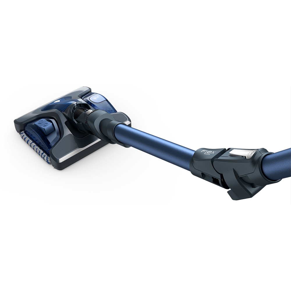 Aspirator vertical ROWENTA X-Force Flex 12.60 Aqua RH98C0WO, 0.9l, 25.2V, autonomie max 45 min, albastru-negru