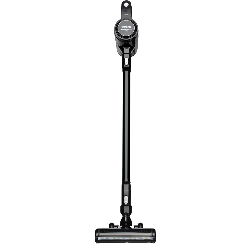 Aspirator vertical GORENJE SVC216FMLBKII, 0.5l, 21.6V, autonomie max 45 min, iluminare LED, negru 