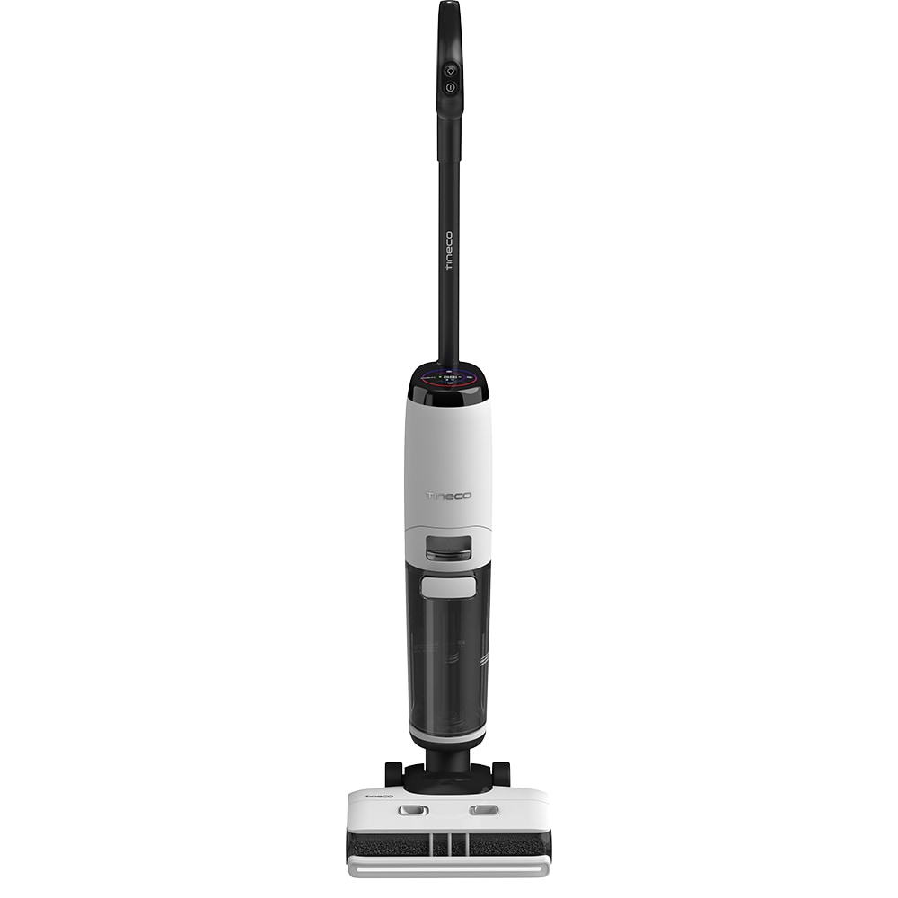 Aspirator vertical cu spalare TINECO Floor One S7 Steam Plus SW110600DE, 0.8l, 25.2V, autonomie max 35 min, alb-negru