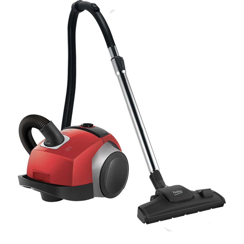 Aspirator cu sac BEKO PerformCyclone VCC44401AR, 4l, 800W, 75dB, rosu-negru 