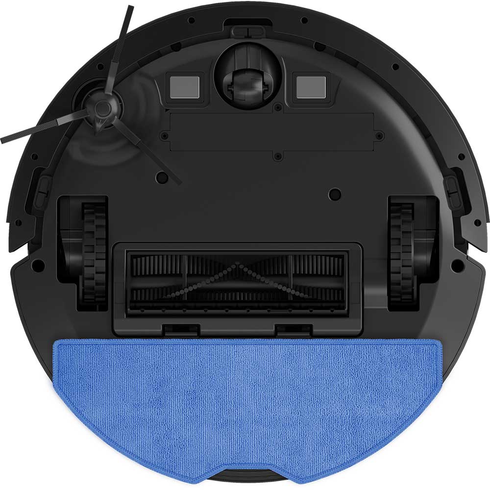 Aspirator robot BEKO VRR70214VB, 0.4l, autonomie max 150 min, Wi-Fi, functie mop, negru